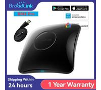 Broadlink - télécommande intelligente universelle RM4 Pro IR RF WIFI, originale, RM4Pro, domotique, fonctionne avec Alexa et Google Home Add UK Plug