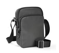 BROADREAM Sac Bandoulière Homme Mini Reporter Petit Modèle avec Blocage RFID & fermeture éclair à verrou, Imperméable Sac de Voyage Pour Téléphon, Sling Bag Femmes Pour Randonnée et Sports