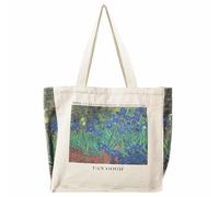BROADREAM Van Gogh Iris, Sacs à provisions Femme, X-Large