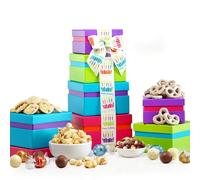 Broadway Basketeers Happy Birthday Wishes Gift Tower by Broadway Basketeers