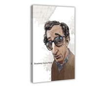 Broadway Danny Rose Impression sur toile pour chambre à coucher, bureau, chambre, cadeau 60 x 90 cm