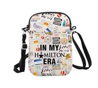 Broadway Fans American Musical Gift in My HamilEra Trousse de maquillage Broadway Cadeau pour amoureux de la musique, Hamilton Era Cr UE, Trousse à cosmétiques avec impression