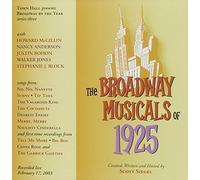Broadway Musicals of 1925 by BROADWAY MUSICALS OF 1925 / O.B.C. (2003-08-26)