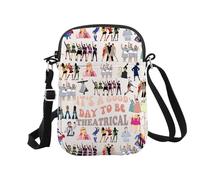 Broadway Trousse de maquillage avec inscription « It's A Good Day to Be Theatrical », Be Theatrical Cr Eu, Trousse à cosmétiques avec impression