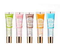 Broadway Vita-Lip Gloss à lèvres transparent 0,47 oz/14 ml (paquet de 5 menthe, noix de coco, églantier, beurre de mangue et huile d'argan) (Ensemble de 5)