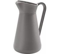EDA Plastiques – Broc 5 L – Pichet en plastique avec anse et bec verseur – Gris galet