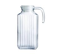 Broc En Verre Avec Bec Verseur Et Poignée 1,7l Transparent