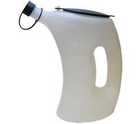 GREENSTAR - Broc Gradué En Plastique - Avec Bec Verseur - Couvercle Et Bouchon De Protection - Graduation De 0,5 À 2 L