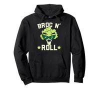 Broc N' Roll Brocoli Végétalien Végétarien Végétarien Sweat à Capuche