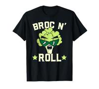 Broc N' Roll Brocoli Végétalien Végétarien Végétarien T-Shirt