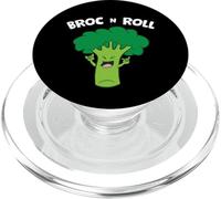Broc N' Roll Légumes Brocoli Pun Rock N' Roll PopSockets PopGrip pour MagSafe