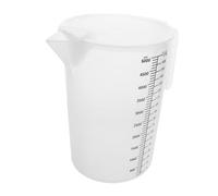 Broc Verseur 5l, Gobelet Doseur en Plastique PP à Couvercle | Grosse Capacité, Graduations Précises, Visibilité Claire, Usage Intensif sur Comptoirs de Bar