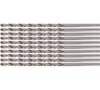 Broca helicoidal HSS-G, larga, 4,7mm, paquete de 10