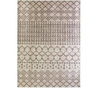 BROCANTE - Tapis berbère esprit vintage pour intérieur et extérieur résiste à la pluie160 x 230 cm Beige Sable