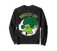 Brocco Lee Brocoli Vegan Lover Vegetarian Healthy Vegetarian Sweatshirt