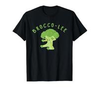 Brocco-Lee - Légumes Amusantes Brocoli T-Shirt Graphique avec Valeur