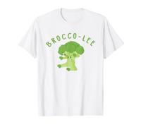 Brocco-Lee - Légumes Amusantes Brocoli T-Shirt Graphique avec Valeur