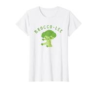 Brocco-Lee - Légumes Amusantes Brocoli T-Shirt Graphique avec Valeur