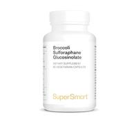 Broccoli Sulforaphane Glucosinolate - Favorise la Santé Digestive - Détoxifiant - Extrait de Brocoli Standardisé à 10% de Sulforaphane Glucosinolate - Vegan - Sans Gluten - Supersmart