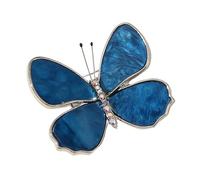 Broche à bijoux papillon finement détaillée avec strass étincelants - Accessoire polyvalent pour garde-robe - Pour femmes et filles, One Size, Comme décrit