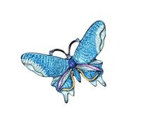 Broche à bijoux papillon polyvalente en strass multifonction pour femme tendance décoration et cadeaux, taille unique, Comme décrit