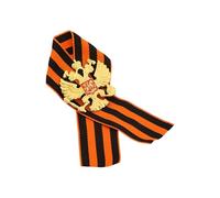 Broche à breloques avec ruban historique simple/double couche pour événement formel, cadeau, broche commémorative historique, One Size, Comme décrit