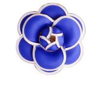 Broche à fleurs multicolores pour la broche en émail des vêtements de bijoux de bijoux de boucle accessoires de vêtements de boucle fine bijoux (bleu)