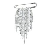 Broche à franges réglable en alliage léger pour la décoration et l'amélioration des vêtements, taille unique, Comme décrit