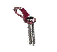 BLUE ICE Aero Ice Screw 10cm - Mixte - Rouge - taille Unique- modèle 2025