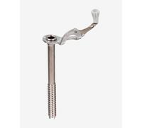 Broche à glace Singing Rock Quickspin 22 cm gris blanc