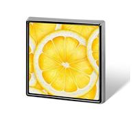 Broche à motif de tranche de citron pour sac à dos, broche décorative mignonne pour femmes et hommes, épingles de revers pour costumes, badges de mode pour chapeaux, sacs à dos, sacs à main, vestes,