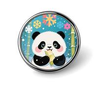 Broche à revers « Vautour noir surplombant un canyon » - Badge mignon