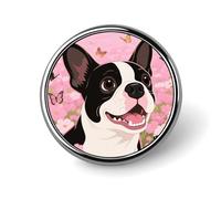 Broche à revers « Vautour noir surplombant un canyon » - Badge mignon
