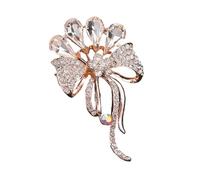 Broche à thème floral Pierres Multi-Firtionnelles Accent Bijoux Pour Augmenter Tous Les Ensembles Convient À Différentes Occasions Broche Épingle Étincelle, taille unique, comme décrit