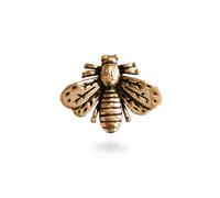 Broche abeille napoléonienne - Petite broche bourdon - Plaqué or antique, étain, sans pierre précieuse