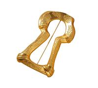 Broche ajourée délicate en alliage élégant pour femmes, hommes et adolescents