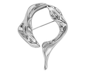 Broche ajourée élégante en alliage pour ajouter une touche de charme à n'importe quelle tenue. Bijoux légers, taille unique, Comme décrit