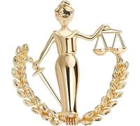 Broche Allégorie de la justice 3015-22