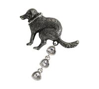 Broche amusante en forme de déjections canines - Accessoire pour les personnes cherchant à exprimer leur goût unique - Accessoire de fête, taille unique, Comme décrit
