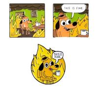 Broche animal koala paresseux chat, Klein, Métal non précieux