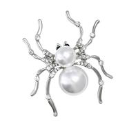 Broche Animale Exquise Comprenant Des Et Des Perles Épingle À Revers Pour Vêtements Unisexes Décoration De Fête D'halloween Épingle En