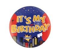 Broche Anniversaire en Forme Toile d'Araignée, Broche Bouton c'Est Mon Anniversaire sur le Thème de la Toile d'Araignée Décorations et Accessoires de Fête