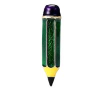 Broche artistique en alliage émaillé avec revêtement émaillé - Bijoux tendance - Accessoires de vêtements pour occasions formelles décontractées - Broche crayon en alliage émaillé, One Size, Comme