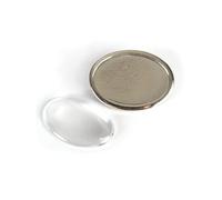 Broche - Argent - Ovale - 30 x 40 mm - Pour Adulte - Mixte