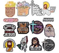 Broche avec citation amusante - Personnage de dessin animé avec texte « You Are All Disappointments » - En alliage émaillé - Accessoires décoratifs pour homme, femme, vêtements, sacs et tenues