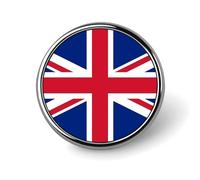 Broche Avec Le Drapeau Du Royaume-Uni Et D'Irlande Du Nord Pour Femmes Et Hommes Bijoux Fantaisie Vêtements Sacs Accessoires