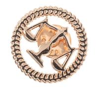Broche Balance de Justice en Alliage, Style Vintage pour Hommes