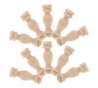 Broche Bois Non Fini 10 piliers de colonne en bois massif