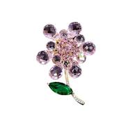 Broche boule de cristal faite à la main, exquise, luxueuse, polyvalente, for femme Pour Le Dîner, La Fête D'anniversaire