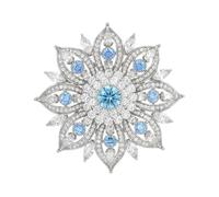 Broche Broches à fleurs et cristaux for femmes filles pour un Usage Quotidien